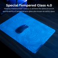 thumbnail image 2 of Alfombrilla de ratón GMKWTL XVX White Topograph Glass 4.0 41x31 cm, 2 of 6