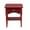 Red, variant on HERFIER Vintage Wooden Bedside Table: Mini Nightstand Furniture