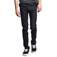 thumbnail image 4 of Victorious Men's Skinny Slim Fit Stretch Raw Denim Jeans - Multiple Colors & Sizes, 4 of 6