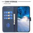 thumbnail image 5 of Feishell Wallet Case for iPhone 16, Wallet Flip Case [Kickstand] with RFID Blocking Card Holders [Shockproof] High Qulity PU Leather Magnetic Closure Case For iPhone 16, Blue, 5 of 10