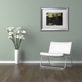 thumbnail image 3 of Trademark Fine Art "Marsh Reflections" Canvas Art by Kurt Shaffer, White Matte, Silver Frame, 3 of 4