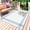 Sky Blue, variant on Coastal Starfish Outdoor Rug 3x5 Ft - Reversible Patio Rug Outdoor Camping Rugs, Nautical Shells Coral Eucalyptus Stripes Indoor Outdoor Area Rugs, Non-Slip Outdoor Carpet Runner for Deck/Porch