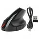 thumbnail image 1 of Ratón vertical negro inalámbrico para juegos de oficina, recargable, accesorios de computadora HH-111, 1 of 14