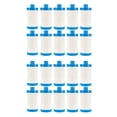 thumbnail image 1 of 2X Household to Impurity Rust Sediment Washing Machine Water Heater Shower Shower Water Filter Water Purifier Filter,20 * water purifier filter,white&blue, 1 of 6