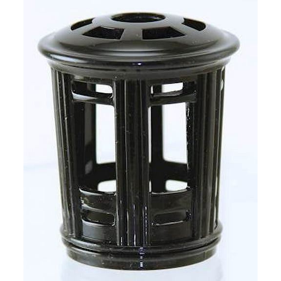 Open Style Black Regular Size - Replacement Decorative Shade for Fragrance Lamps