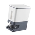 thumbnail image 2 of Rice Dispenser Multifunctional Storage Container Food Container Rice Storage Bin for Nuts Gray, 2 of 7