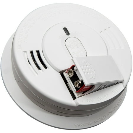 Kidde Hardwire Ionization Smoke Alarm with Front Battery Door (Best Hardwired Dual Sensor Smoke Detector)