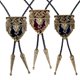 thumbnail image 1 of 3x Bolo Occidental Bolo Tie Collar Accesorios para Traje Sunnimix Lazo de Bolo del vintage, 1 of 7