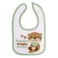 thumbnail image 4 of Neat Solutions Infant Unisex Grandma 4 Pack Bib, 4 of 8