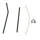 thumbnail image 5 of Portalámparas colgante, soporte para lámpara de exterior, soporte con gancho para lámpara solar para hombres y padres. Sección negra 2, 5 of 8
