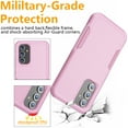 thumbnail image 6 of Xhy Samsung Galaxy A54 5G Case with Screen and Lens Protector Military Grade Double Layer Drop Resistant Durable for Galaxy A54 5G Phone - Pink, 6 of 8