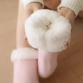 thumbnail image 5 of Sunjoy Tech Womens Non Slip Slipper Socks Winter Warm Soft Cozy Fuzzy Fleece-lined Grippers Home Socks, 5 of 5