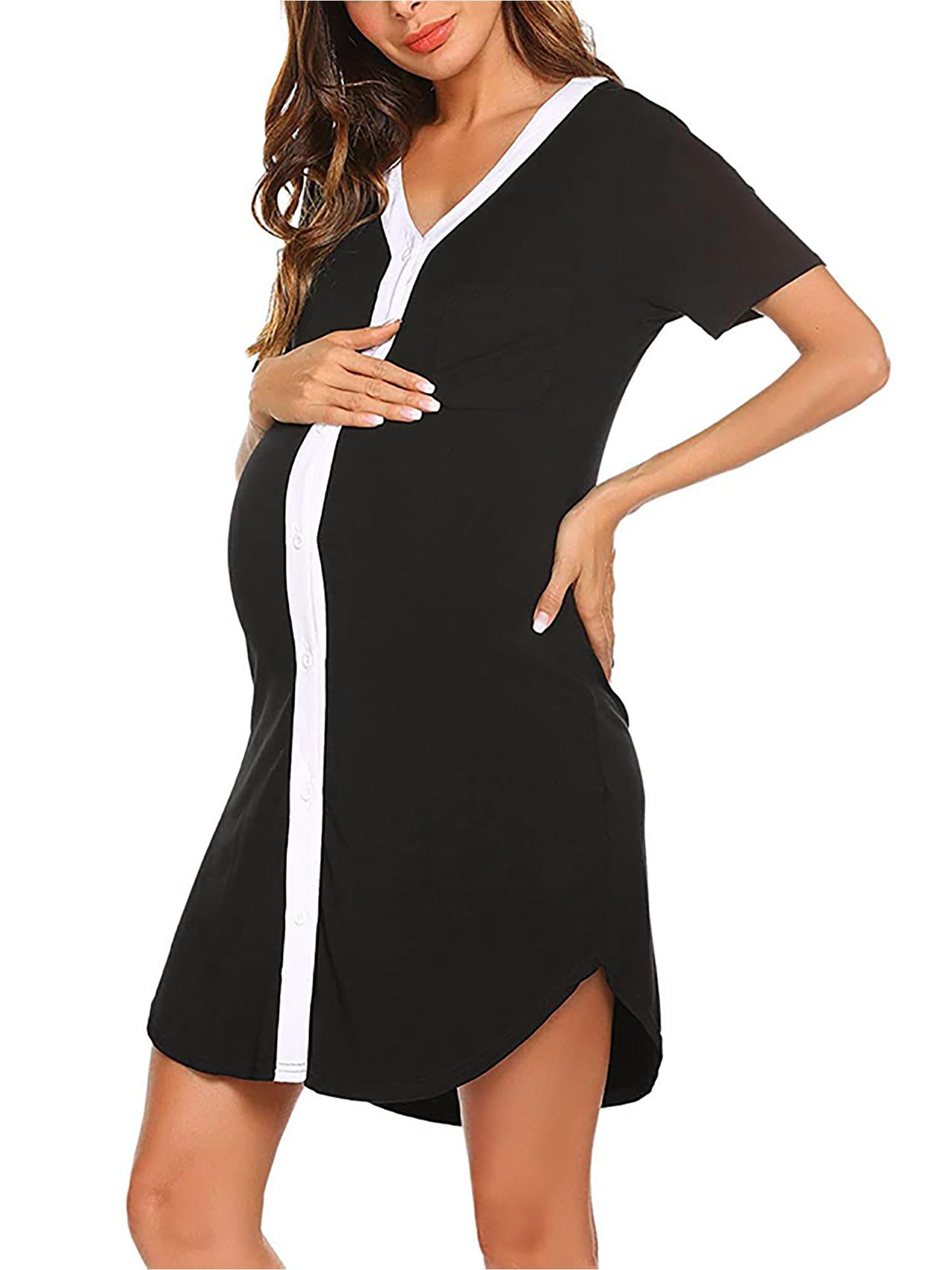 XXL L XL Central Chic Maternity Breastfeeding Nursing Dresses in M 