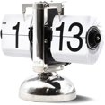 thumbnail image 1 of Betus [Retro Style] Flip Down Desk Shelf Clock - Classic Mechanical Display for Home & Office, 1 of 6