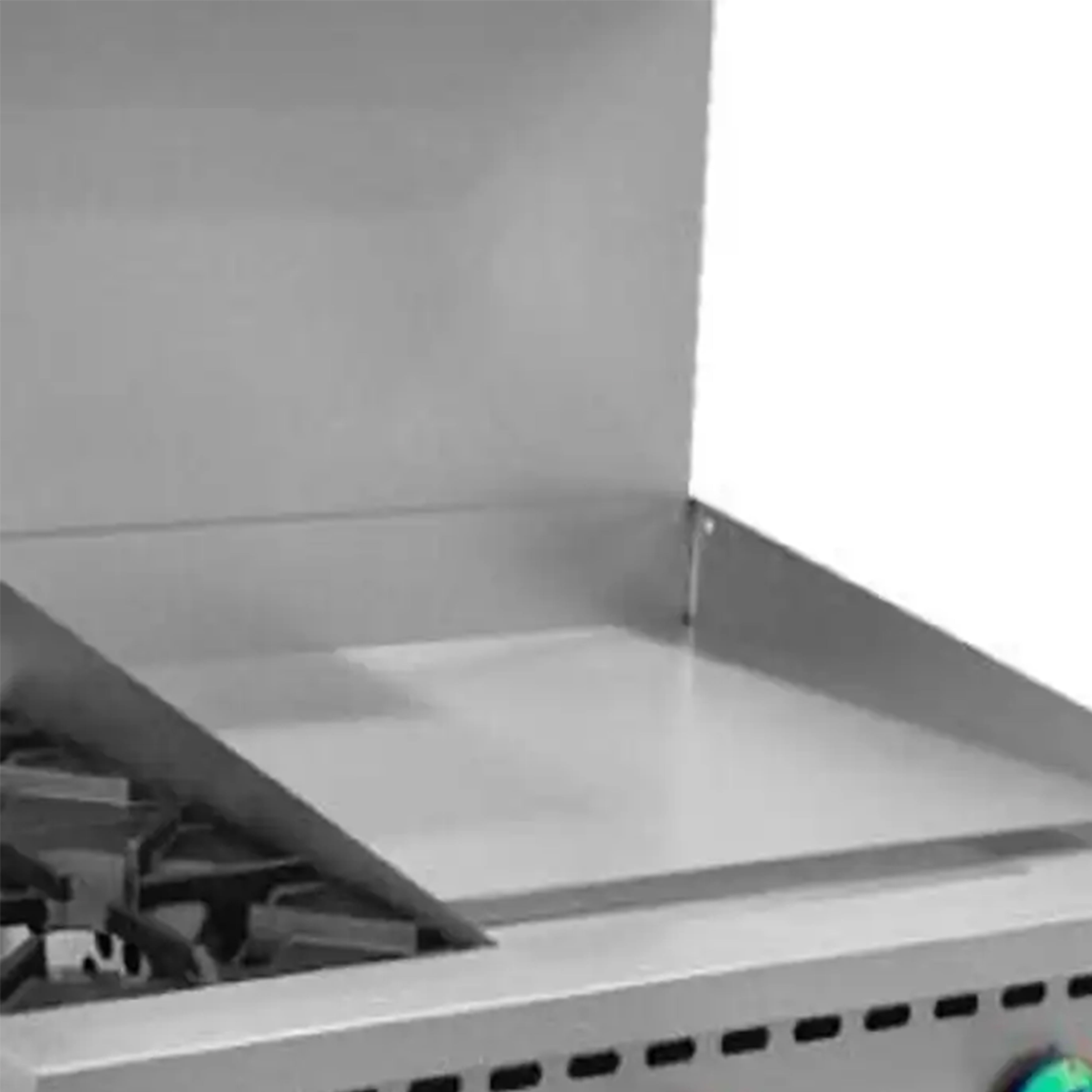 36 in. Commercial Oven Range 2 Hot Grates and 24" Flat Griddle Stove NSF 153,000BTU
