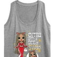 thumbnail image 3 of LOL OMG! Fashion Dolls - Extra w/ a Side of Swag - Women's Racerback Tank Top, 3 of 5