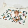 thumbnail image 2 of White Dinosaurs with Labels Playfully Blanket,Comfortable Soft Flannel Throw Blanket,All Season,Warm Lightweight Blankets for Sofa Bed Couch Living Room Chair,30"x40", 2 of 4