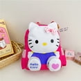 thumbnail image 4 of (Rosa) 1 pieza Mochila para niños, juego de mochila liviana, linda mochila escolar de dibujos animados para estudiantes de primaria y niños pequeños, 4 of 5