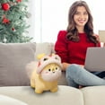 thumbnail image 5 of Vfedsrsge 1 Pcs Stuffed Plush Toy - Soft Cute Sofa Decorative Plush, Ki-d & Adult Friendly Holiday Gift (Christmas/Birthday) for Home Living Room Companion, Short Plush Material, 5 of 6