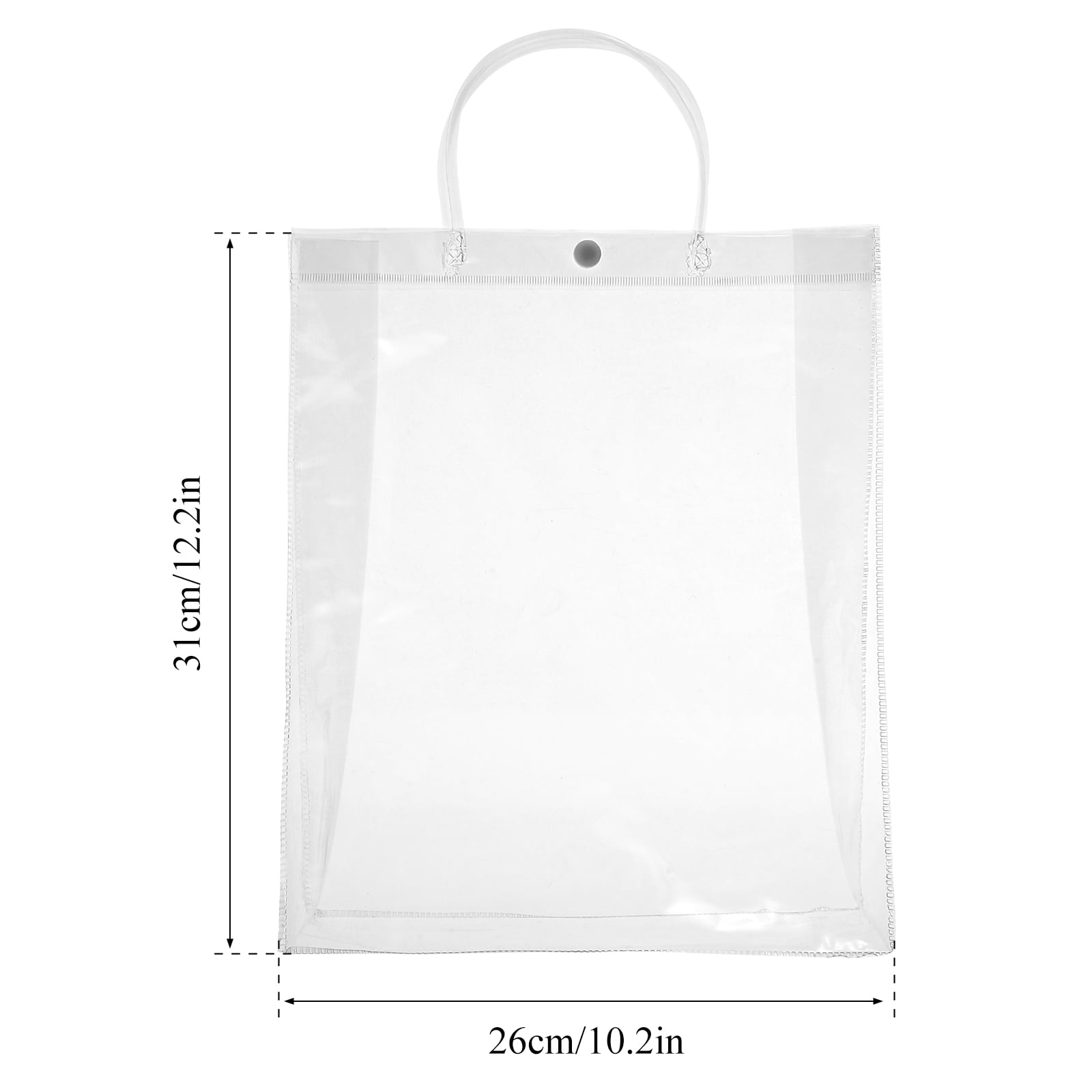 Mini Clear Pvc Crossbody Bag Transparent Waterproof Shoulder - Temu