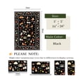thumbnail image 3 of Lecolaco 2’x3' Floral Cat Small Area Rug, Washable Indoor Door Mat, Soft Low-Pile Throw Rugs for Entryway, Kitchen, Black, 3 of 8