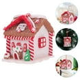 thumbnail image 4 of Gymnture Christmas Gingerbread House Resin Hanging Ornaments for Tree & Home Decor, 4 of 10