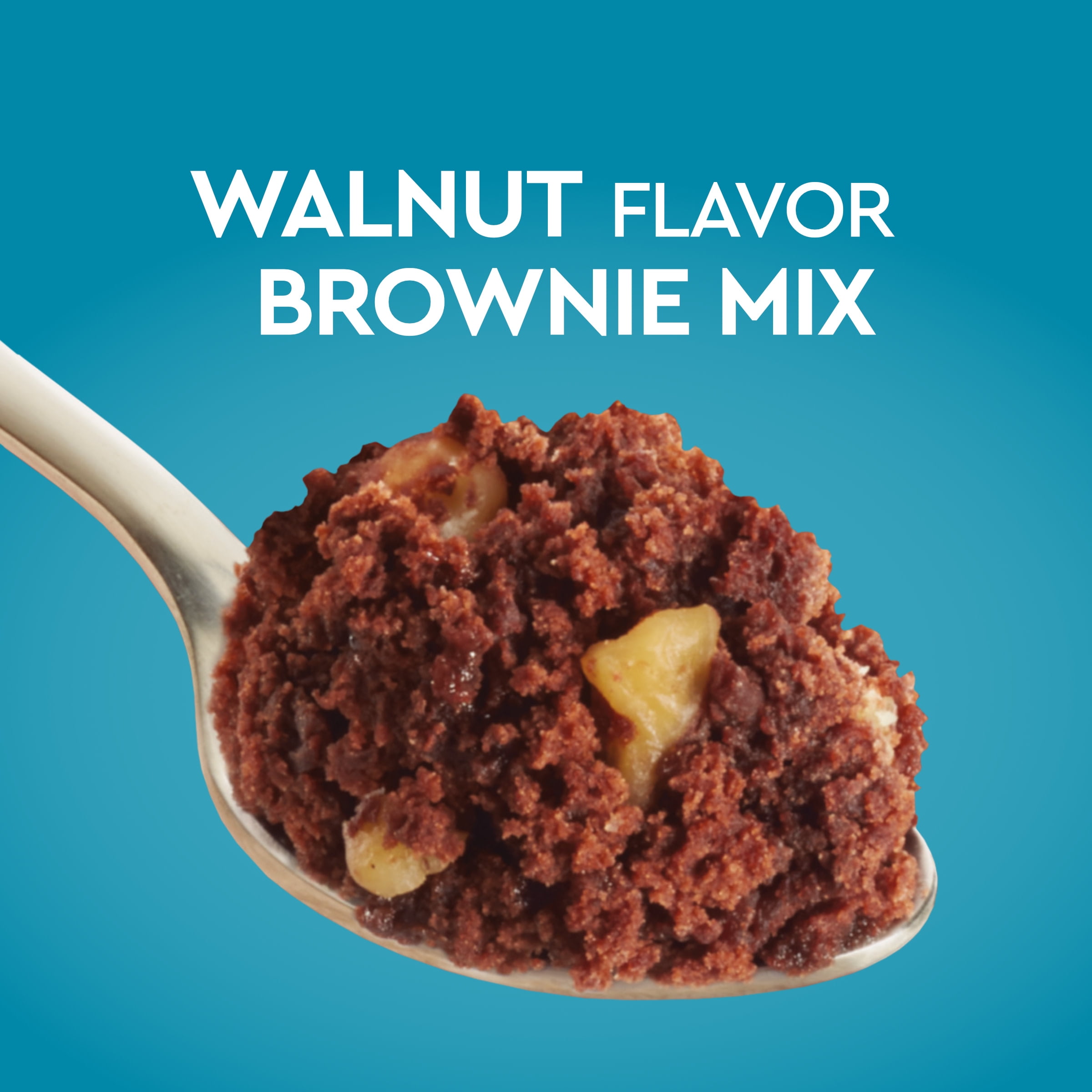 Duncan Hines Mug Cakes Walnut Brownie Mix 4 - 2.2 oz Pouches