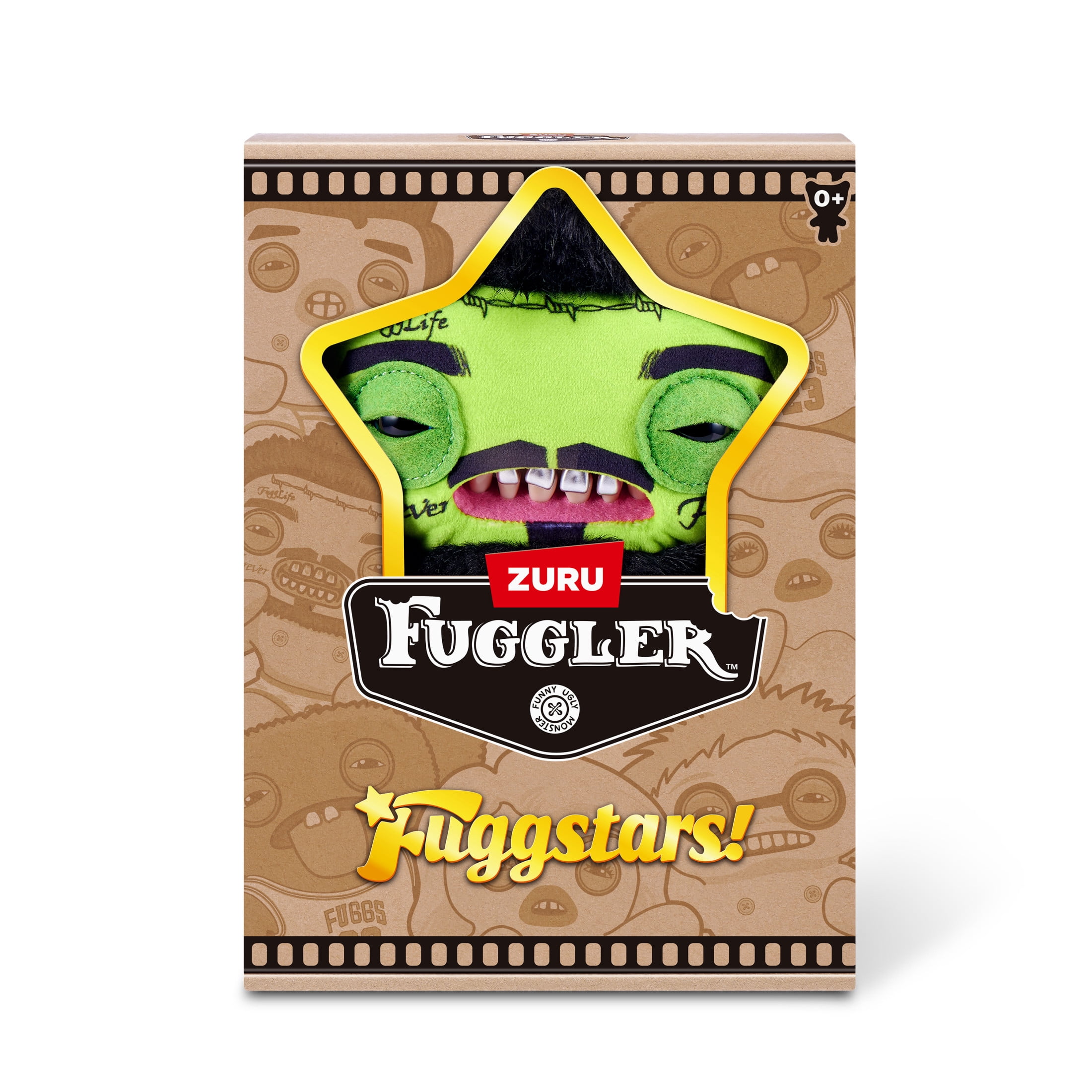 Fuggler Fugg Stars 9 inch (Rhymer McSlimer), Funny Ugly Monster Stuffed Animal Toy by ZURU