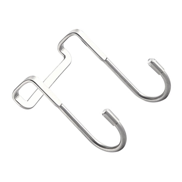 Percha pequeña Moyic Acero inoxidable 304 sin taladro 7,3 x 6,6 x 2,4 cm