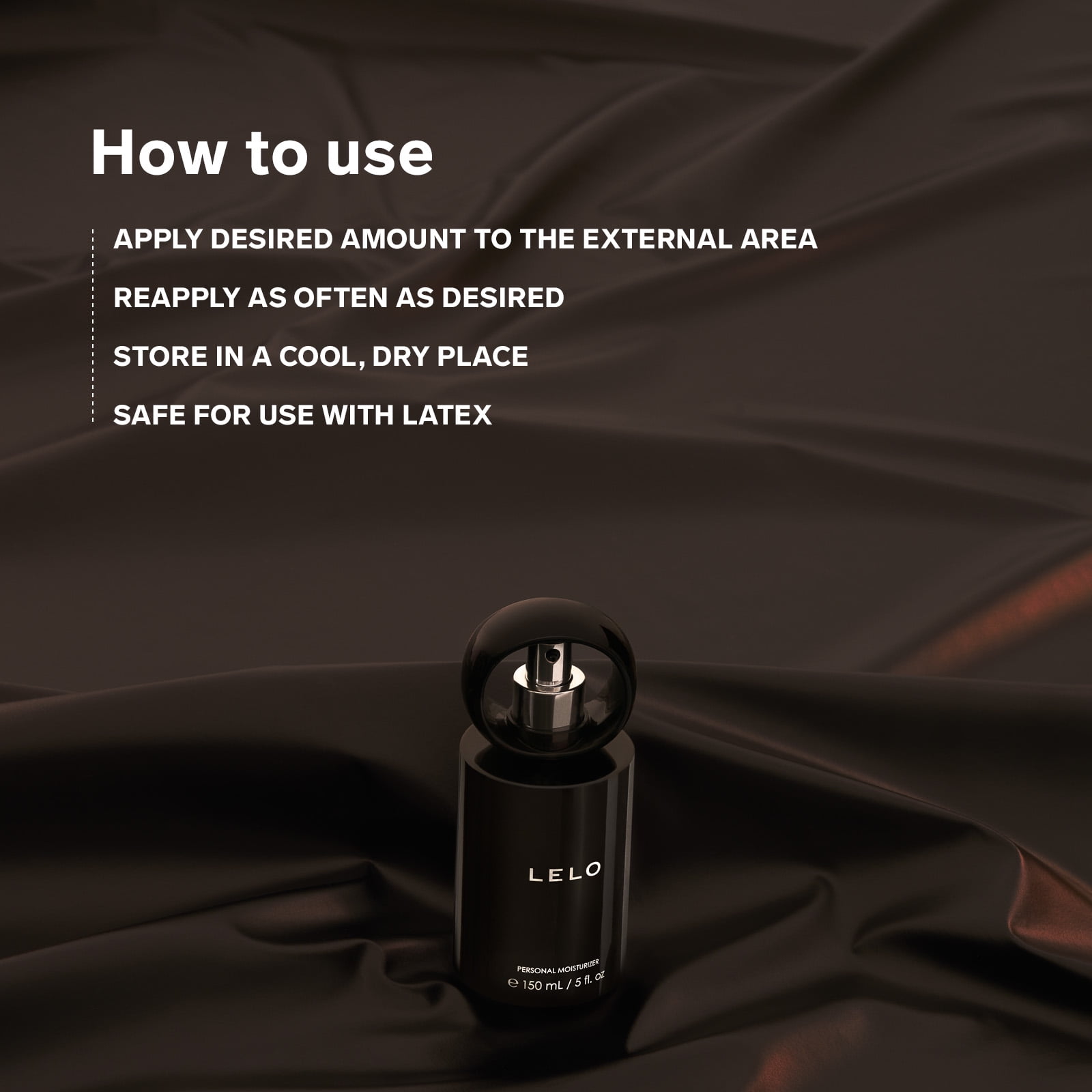 LELO Personal Moisturizer - Water Based, Paraben-Free, Aloe Vera, 75 Ml /  2.5 Fl. Oz