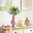 thumbnail image 5 of Easter Decorations Artificial colorful butterflieswith green leaves - Spring Floral Picks Decor Stems with Leaves for Home Table Centerpiece Vase Arrangement, 5 of 6
