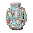 thumbnail image 3 of Sudadera con capucha y estampado de hongos y plantas en 3D, novedad, moda infantil, ropa de calle, jerseys unisex, sudadera con capucha de invierno estilo Harajuku, 3 of 4