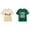 Beige 1pcs & Green 1pcs, variant on MZXELPRJD 100 Days of School Shirt 2 Pack Girls Sweatshirts 100th Day of School T-Shirt Celebration Gifts Kids Short Sleeve Funny Graphic Letters Print Pullover Tops