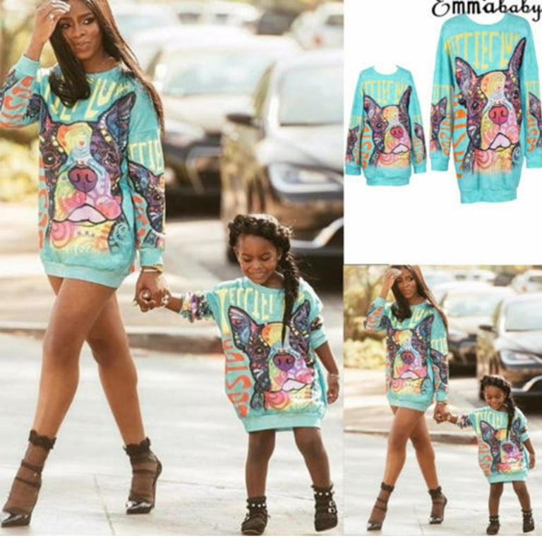 Mother and 2 daughters matching outfits hot sale