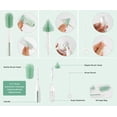 thumbnail image 5 of Momcozy Pro Kit de Cepillos para Biberones, Diseño de Empuje para Limpieza Profunda, Cepillo para Biberones/Partes de Sacaleches/Tetinas, Verde, No Eléctrico, 5 of 5