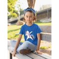 thumbnail image 2 of Colorful Dabbing Unicorn T-Shirt Juniors -Image by Shutterstock,  x-Small, 2 of 4