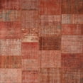 thumbnail image 1 of Ahgly Company Machine Washable Indoor Square Contemporary Lava Red Area Rugs, 6' Square, 1 of 7