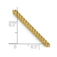 thumbnail image 2 of 14k Yellow Gold 2.2mm Semi-solid Franco Chain Necklace 24 Inch Chain Necklace for Women and Men, 2 of 2