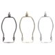 thumbnail image 1 of 3pcs Lamp Harp Frame Lampshade Bracket (6 inch, silver, golden, bronze), 1 of 3
