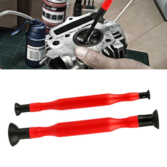 Kit de Ventouses en Caoutchouc Rouge 2 Pcs/ensemble Poignées Épaisses
