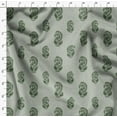 thumbnail image 4 of Soimoi Poly Georgette Fabric Leaves Block Decor Fabric Printed Yard 52 Inch Wide, 4 of 5