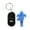 Black, variant on Key Finder Anti-lost Sound Control ABS Smart Locator for Indoor Places