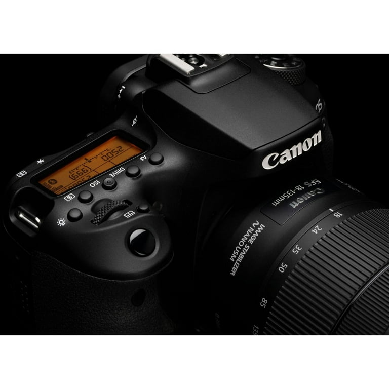 Canon EOS 90D 33 Megapixel Digital SLR Camera with Lens, 0.71