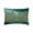 5. Teal Blue (Enchanted Damask), variant on Blue 12"x26" (30x65 cm) Lumbar Pillow Cover, Linen Sequins Oblong Pillow, Geometric Pattern Modern Style - Adele