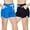 Royal Blue/Black (2 Pack), variant on tSe Womens Short, Sleep Wear, Lounger, Drawstring Active Women’s Vibrant Colors Sport Shorts with Pocket, Walking, Running and Yoga Shorts, Black, L/XL