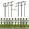 thumbnail image 3 of NEX 25Pack Animal Barrier Fence Rustproof Decorative Garden Fence Border T Shaped, 3 of 3