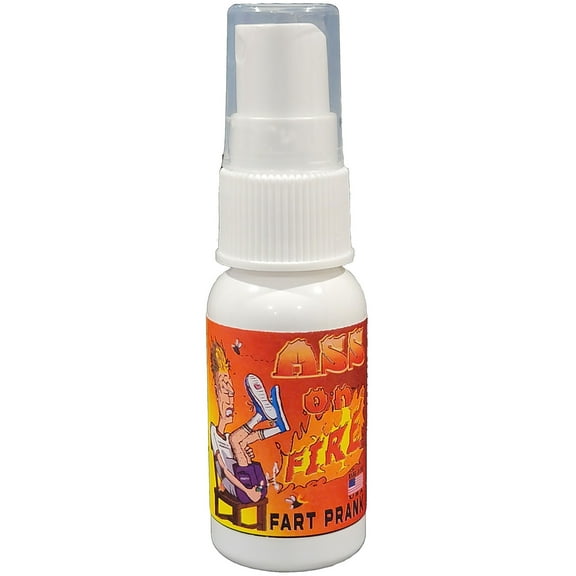 Ass On Fire: Prank Fart Spray, Gag Gift for Adults and Kids, Great For Pranks and A Good Laugh, Extra Strong Poop Spray, Non Toxic, Keep Out Of Reach From Children