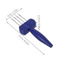 thumbnail image 2 of unbranded Máquina Portátil De Tejido Para Cordones Y Bufandas En Plástico Azul Para Manualidades, 2 of 8