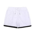 thumbnail image 1 of AherBiu Gym Shorts for Men Summer Quick Dry Stretchy Beach Shorts Drawstring Elastic Waist Breathable Shorts, 1 of 1