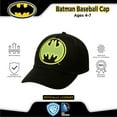 thumbnail image 3 of DC Comics Boys' Super Hero Baseball Cap - 3D Superman, Batman, Justice League Hat (2T-7), 3 of 6